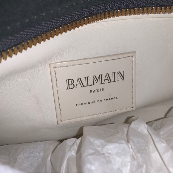 Balmain suede le pierre bag - Picture 8 of 10